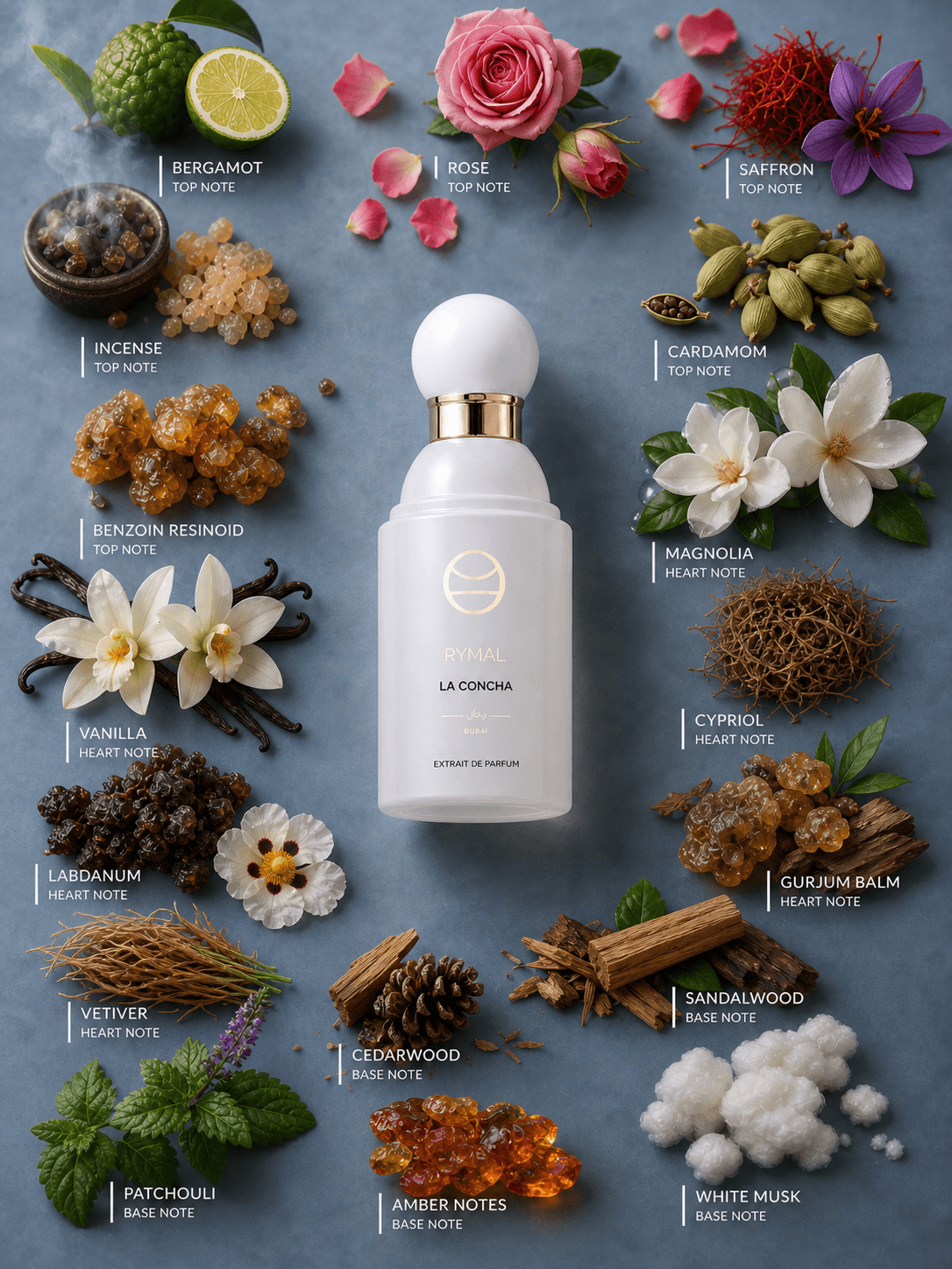 La Concha perfume notes