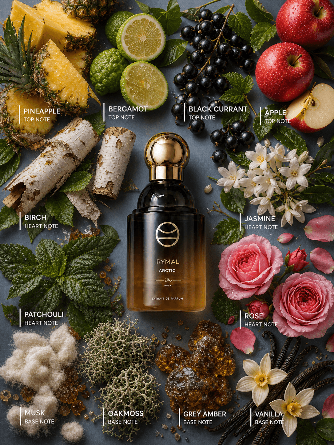 Arctic perfume notes