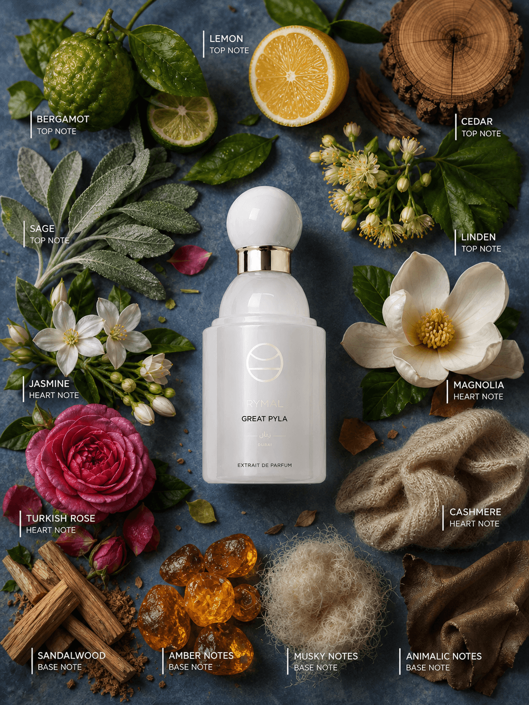 Great Pyla perfume notes