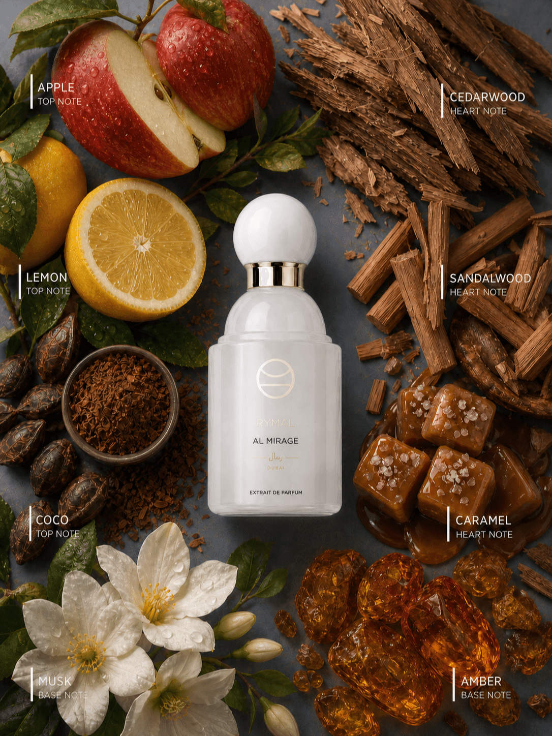 Al Mirage perfume notes