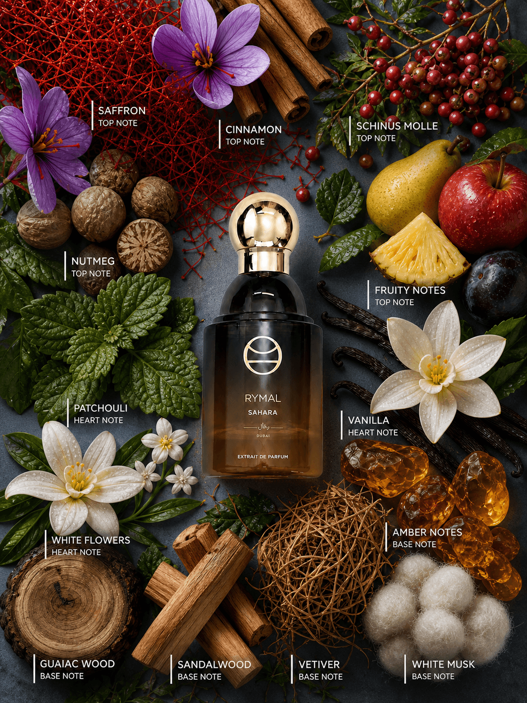 Sahara perfume notes